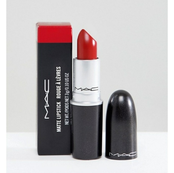 Bnib Mac Retro Matte Ruby Woo Lipstick Full Size Nwt